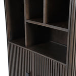 Boekenkast Remi – mangohout & metaal bruin