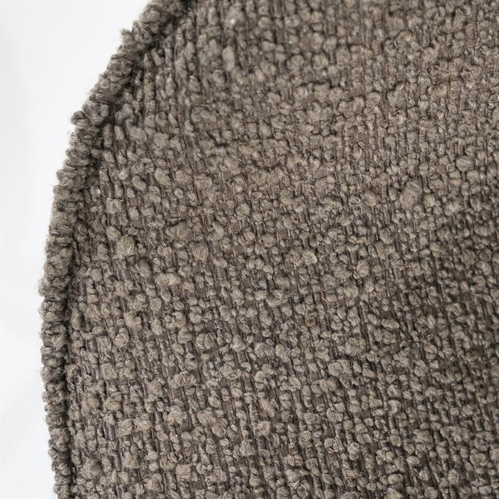 Stoel Tess – stof & metaal bruin spark