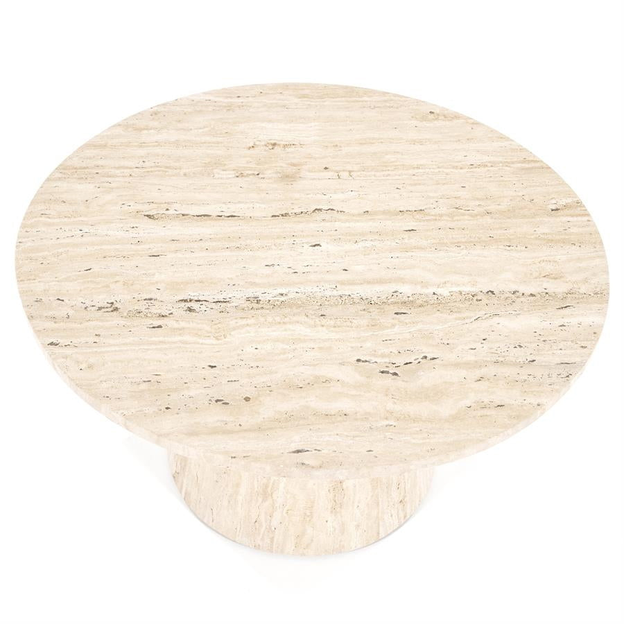 Salontafel Aime – travertin beige 70x38cm