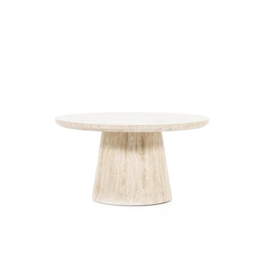 Salontafel Aime – travertin beige 70x38cm showroommodel
