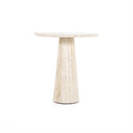 Tafel Aime – travertin beige 70x75cm