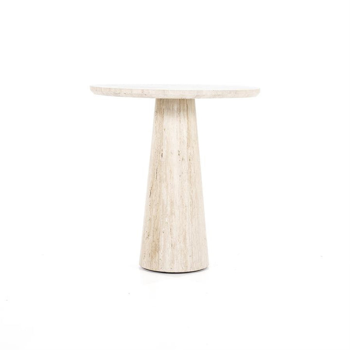 Tafel Aime – travertin beige 70x75cm