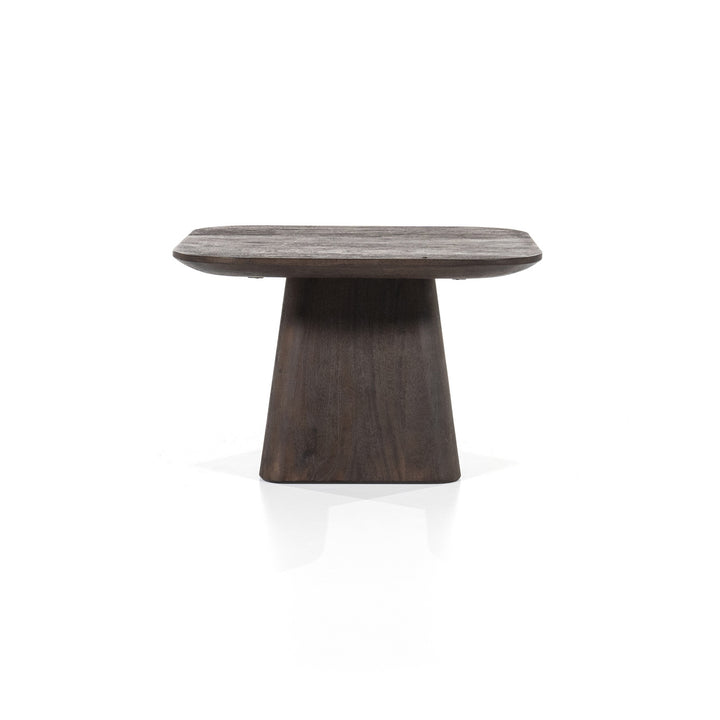 Bijzettafel Aron – mangohout bruin 60x60cm