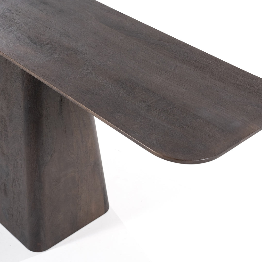 Sidetable Aron – mangohout bruin 180x40cm