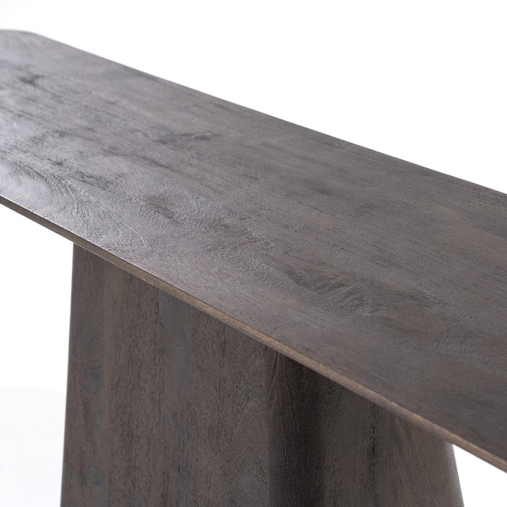 Sidetable Aron – mangohout bruin 180x40cm