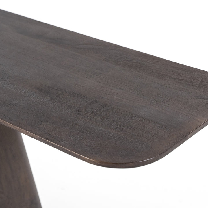 Sidetable Aron – mangohout bruin 180x40cm
