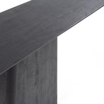 Sidetable Aron – mangohout zwart 180x40cm