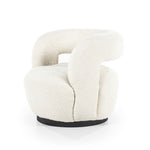 Fauteuil Sharon – stof & metaal beige spark