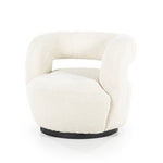 Fauteuil Sharon – stof & metaal beige spark