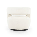 Fauteuil Sharon – stof & metaal beige spark