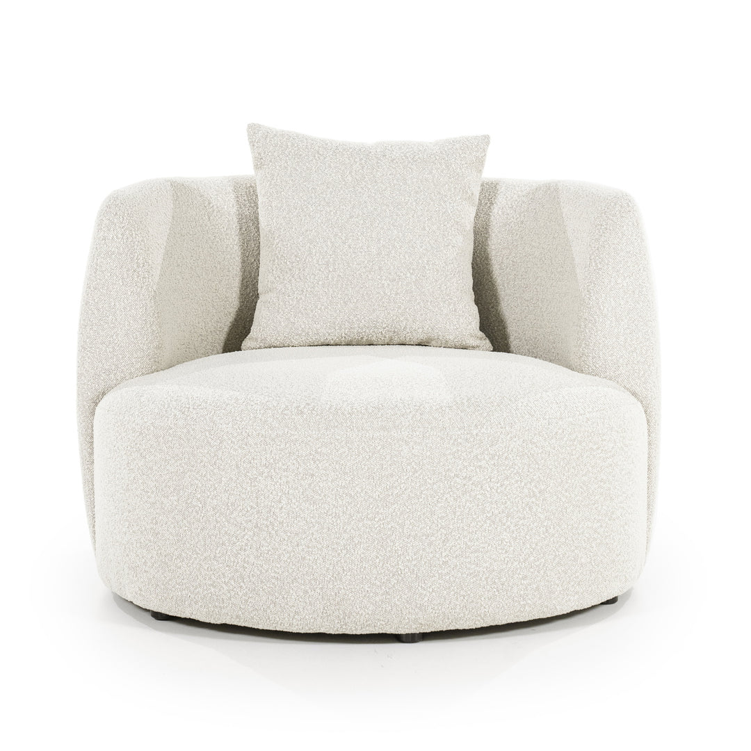 Fauteuil Louis – stof beige spark