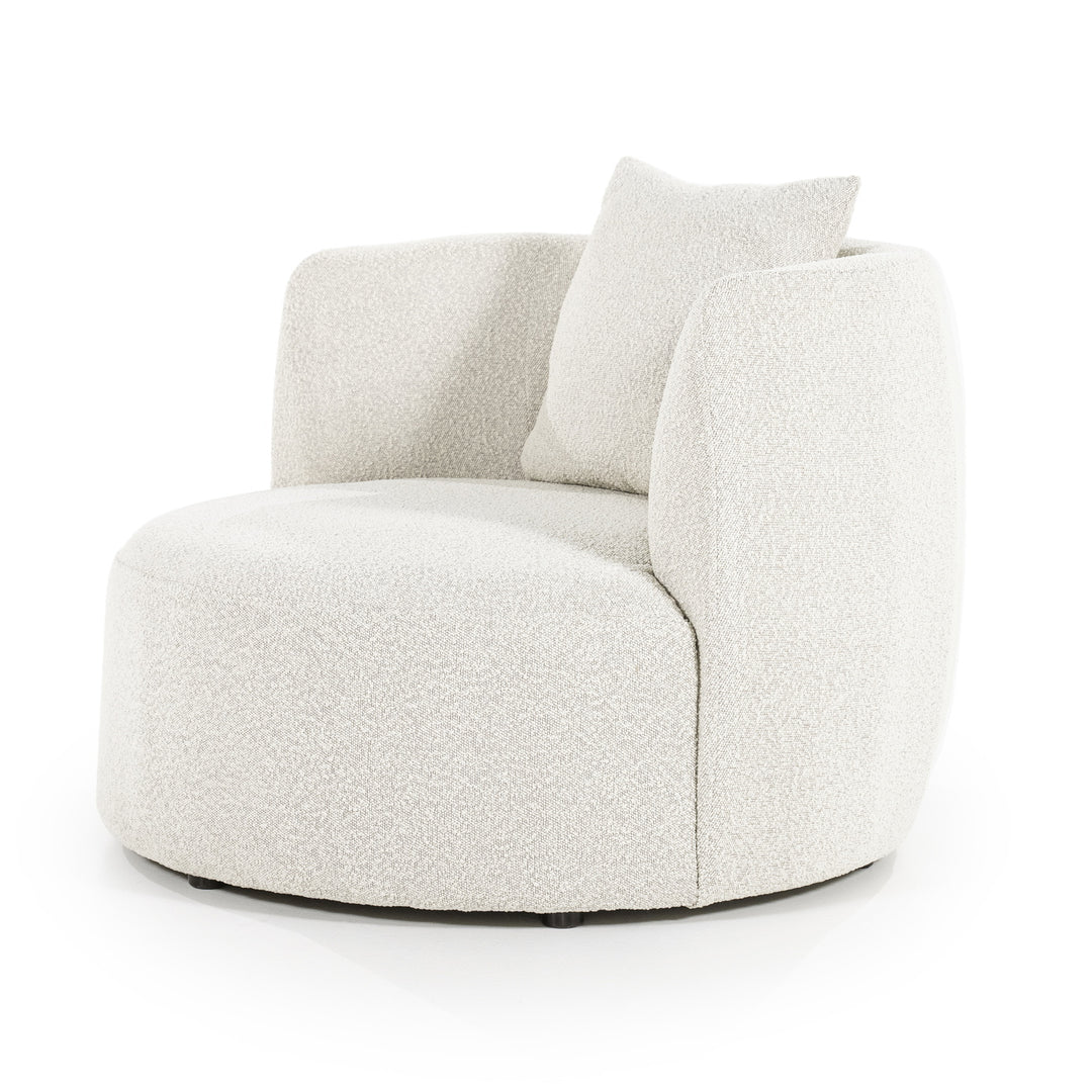 Fauteuil Louis – stof beige spark