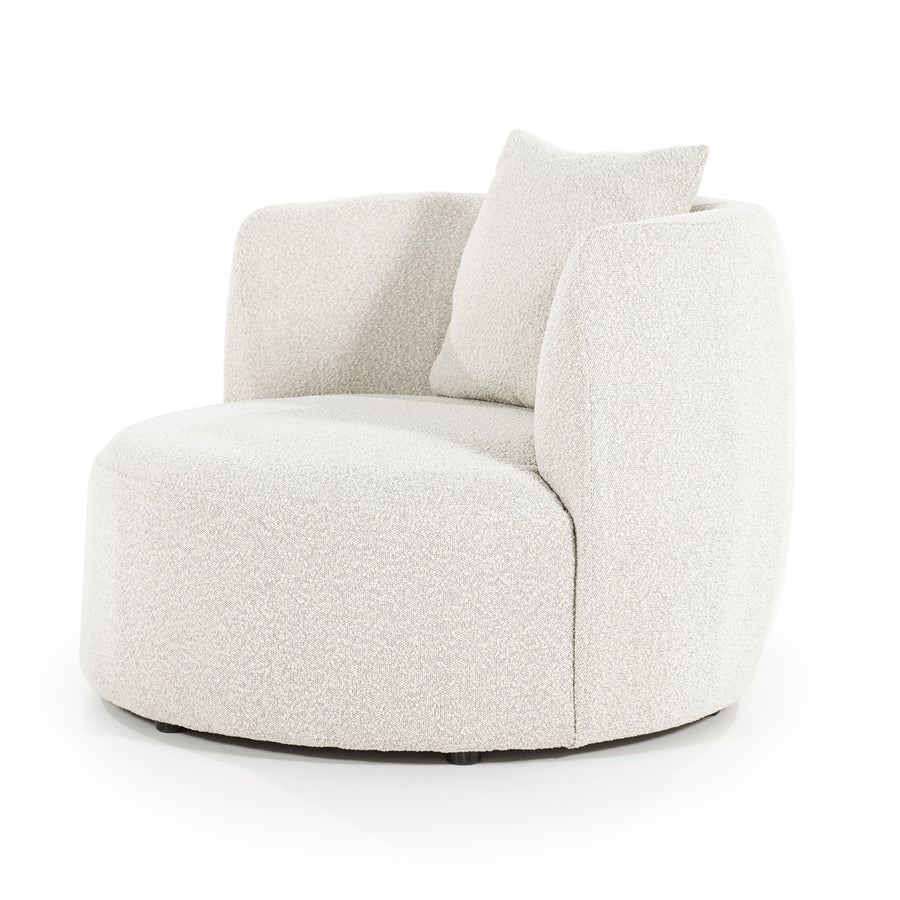Fauteuil Louis – stof beige spark