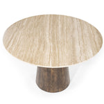 Eettafel Aikin – travertin beige