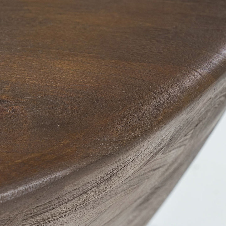 Salontafel Mila – mangohout bruin 70x53x35cm
