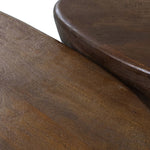 Salontafel Mila – mangohout bruin 70x53x35cm
