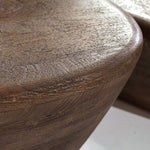 Salontafel Mila – mangohout bruin 70x53x35cm