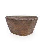Salontafel Mila – mangohout bruin 70x53x35cm