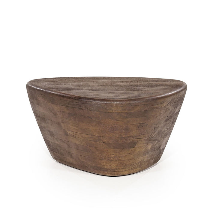 Salontafel Mila – mangohout bruin 70x53x35cm