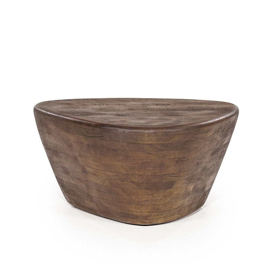 Salontafel Mila – mangohout bruin 70x53x35cm