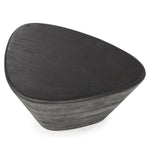 Salontafel Mila – mangohout zwart 70x53x35cm