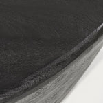 Salontafel Mila – mangohout zwart 107x78x30cm