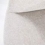 Stoel Mamé – stof & metaal beige houston