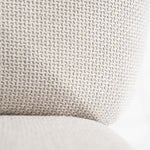 Stoel Paul – polyester & metaal beige linea
