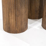 Salontafel Xavi – marmer & mangohout wit