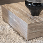 Salontafel Vince – marmer & MDF zand