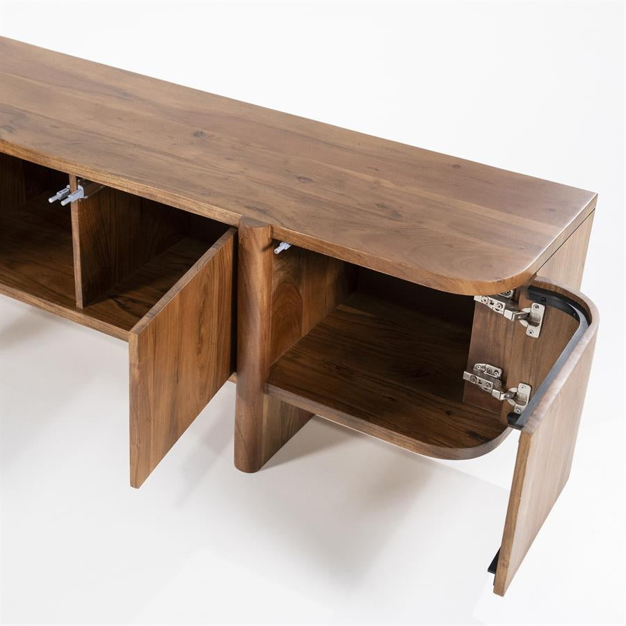 Eleonora Julian – TV-meubel Acaciahout Naturel