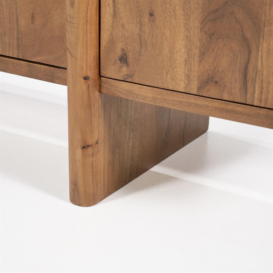 Dressoir Julian – acaciahout 4drs. naturel