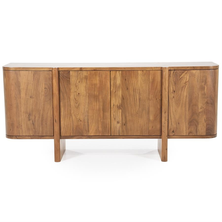 Dressoir Julian – acaciahout 4drs. naturel
