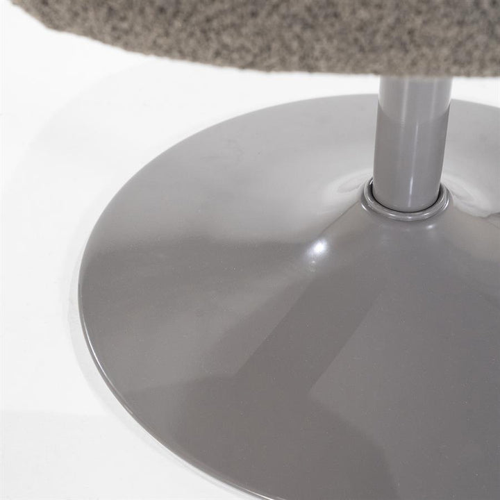 Stoel Ruben – stof & metaal bruin bogda