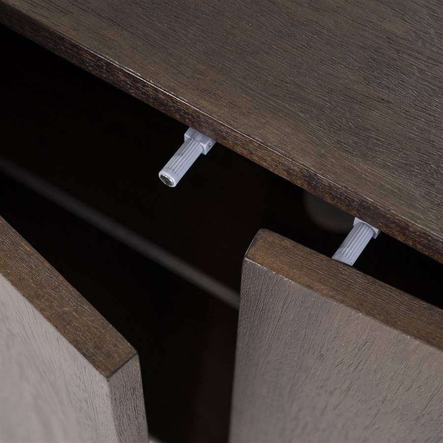 TV meubel James – mangohout & metaal bruin