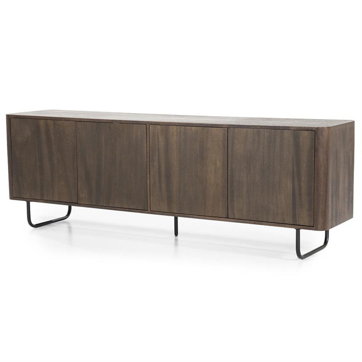 TV meubel James – mangohout & metaal bruin