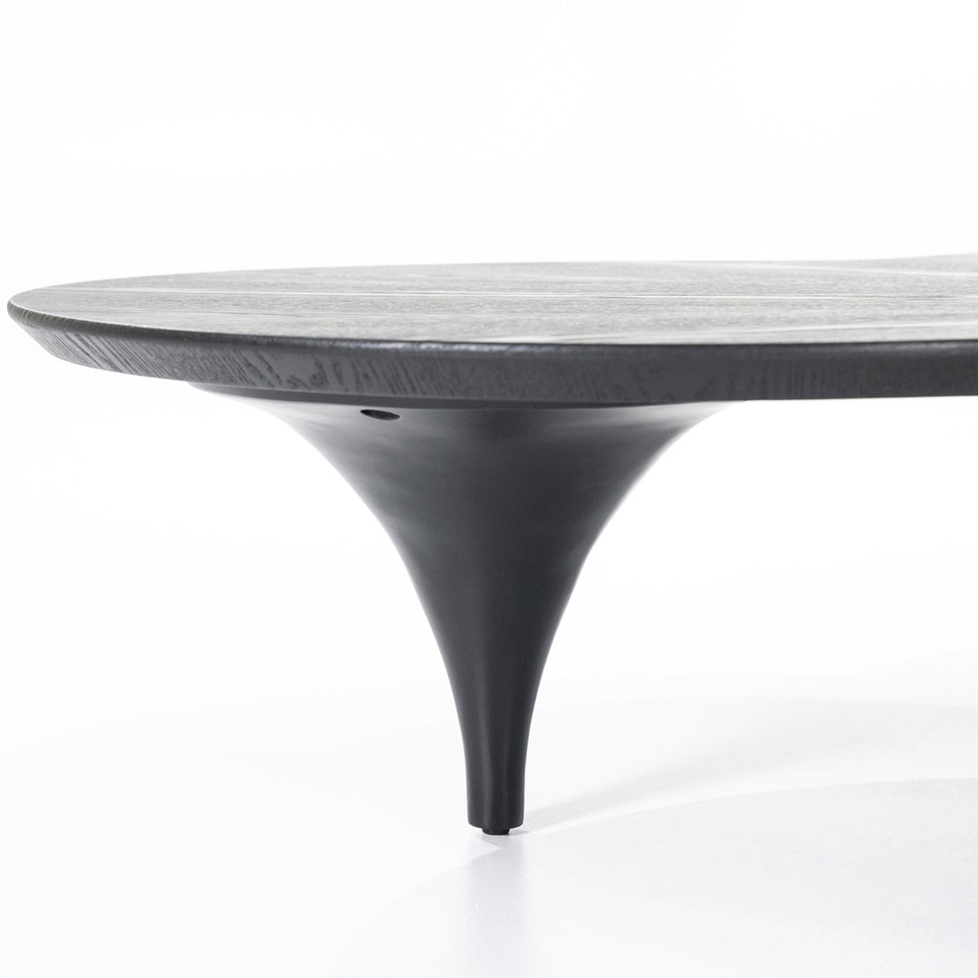 Salontafel Fay – eikenfineer zwart