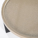 Salontafel Mayson – MDF & eikenfineer beige 90x90x35cm