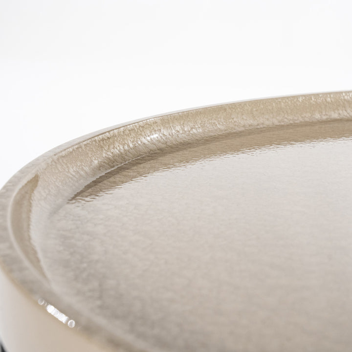 Salontafel Mayson – MDF & eikenfineer beige 90x90x35cm