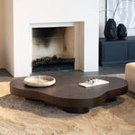 Salontafel Bobbie – walnoot fineer bruin