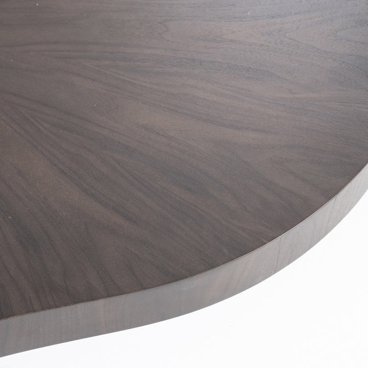 Salontafel Bobbie – walnoot fineer bruin
