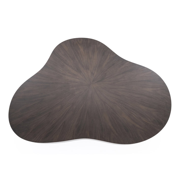 Salontafel Bobbie – walnoot fineer bruin