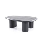 Salontafel Walter – eikenfineer zwart 96x78cm