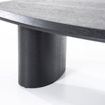 Salontafel Walter – eikenfineer zwart 96x78cm
