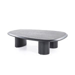 Salontafel Walter – eikenfineer zwart 106x88cm