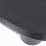Salontafel Walter – eikenfineer zwart 106x88cm