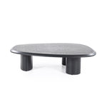 Salontafel Walter – eikenfineer zwart 106x88cm