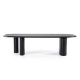 Eettafel Walter – eikenfineer zwart 300x120cm