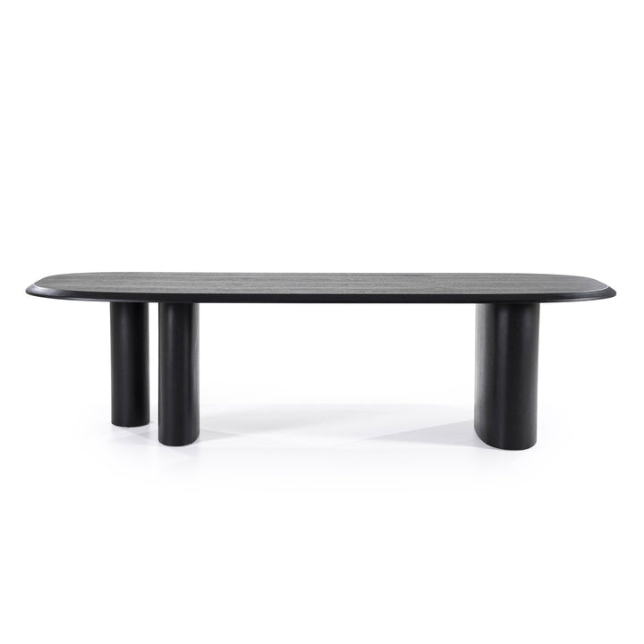 Eettafel Walter – eikenfineer zwart 300x120cm