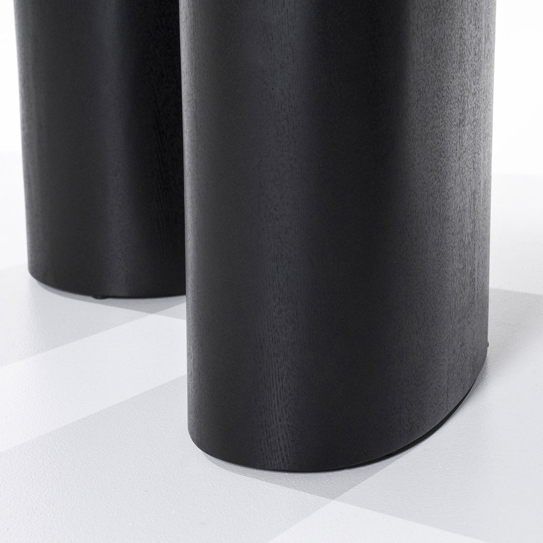 Eettafel Walter – eikenfineer zwart 300x120cm